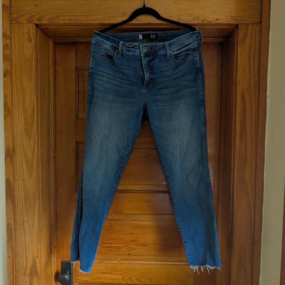 Kut from the Kloth Dark Blue Skinny Jeans